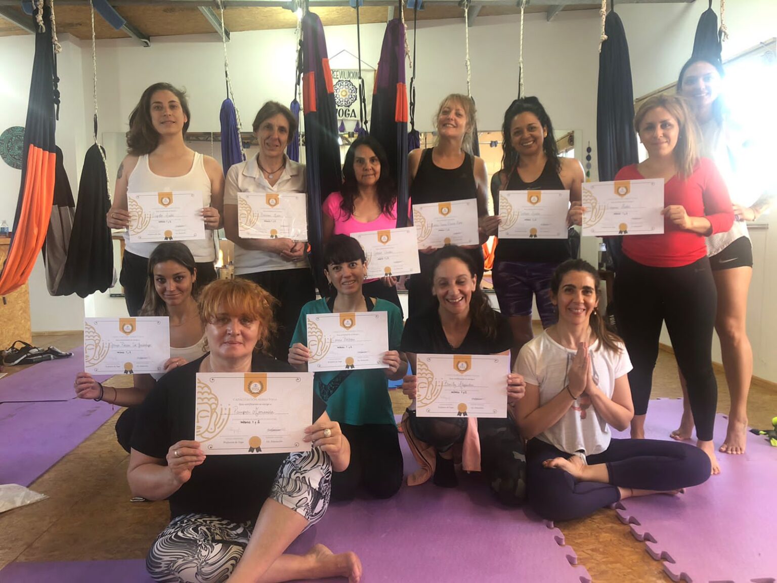 Grupo de yoga